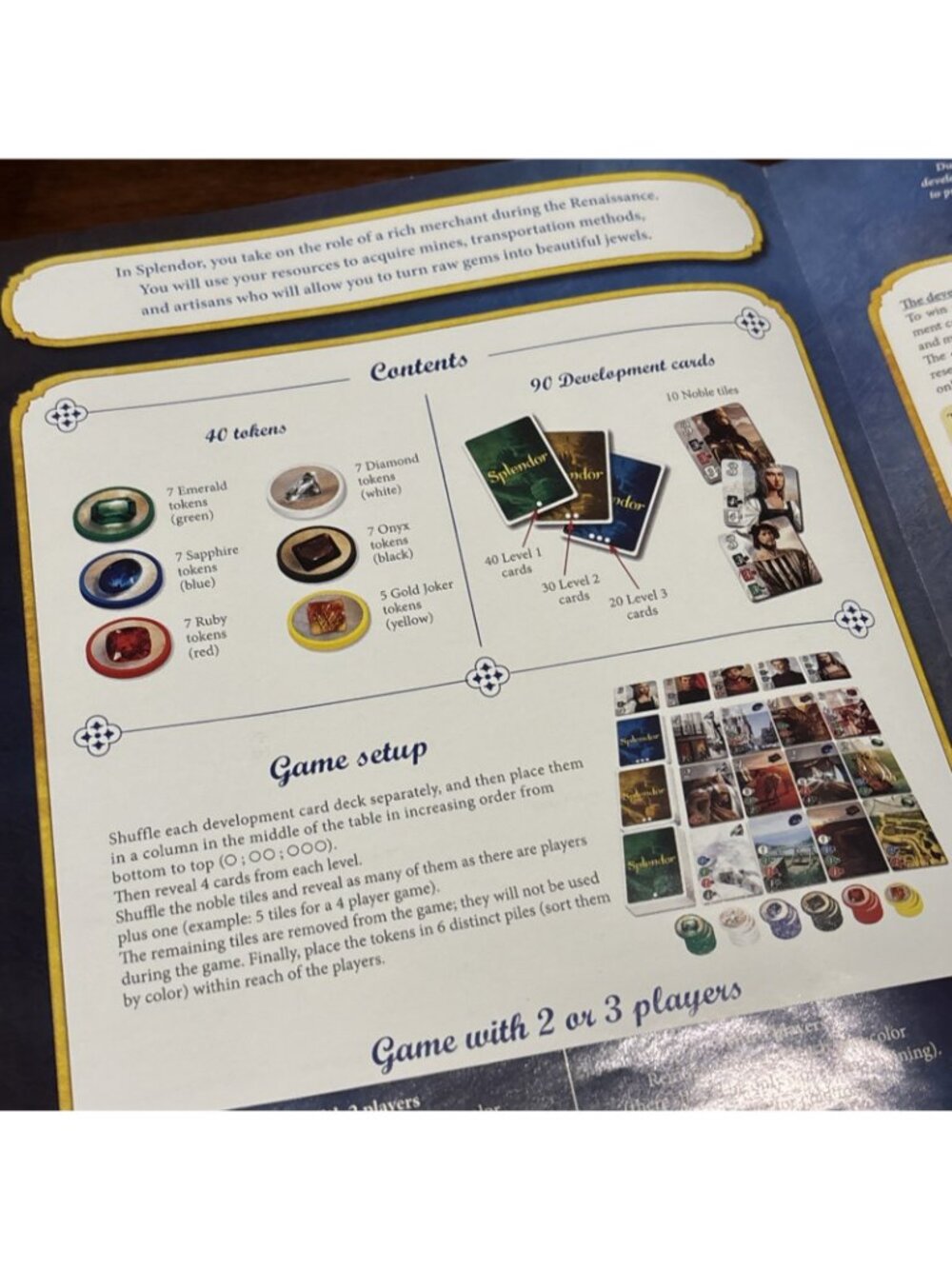 Space Cowboys: Splendor Board Game, New, Open Box - Picture 5 of 6